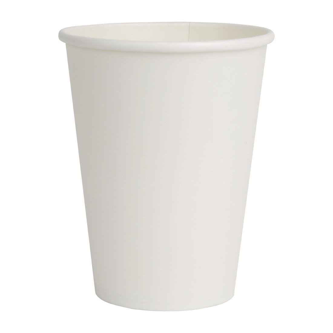 Fiesta Recyclable Paper Coffee Cups 340ml White (Pack of 1000) • PAS-FD400