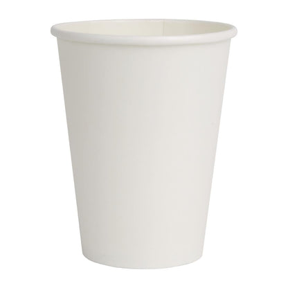 Fiesta Recyclable Paper Coffee Cups 340ml White (1000 Pack) (Pack Quantity: 1000) • PAS-FD400