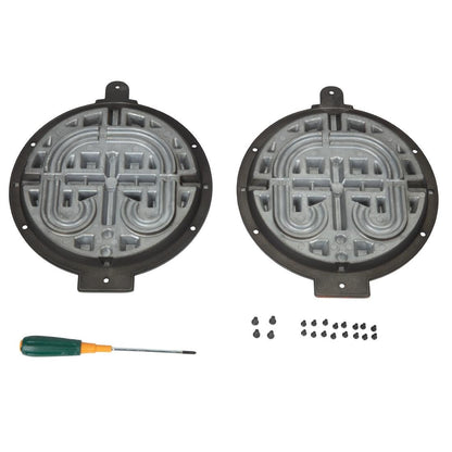 Waring Commercial Belgian Waffle Maker Replacement Plates • PAS-FD469