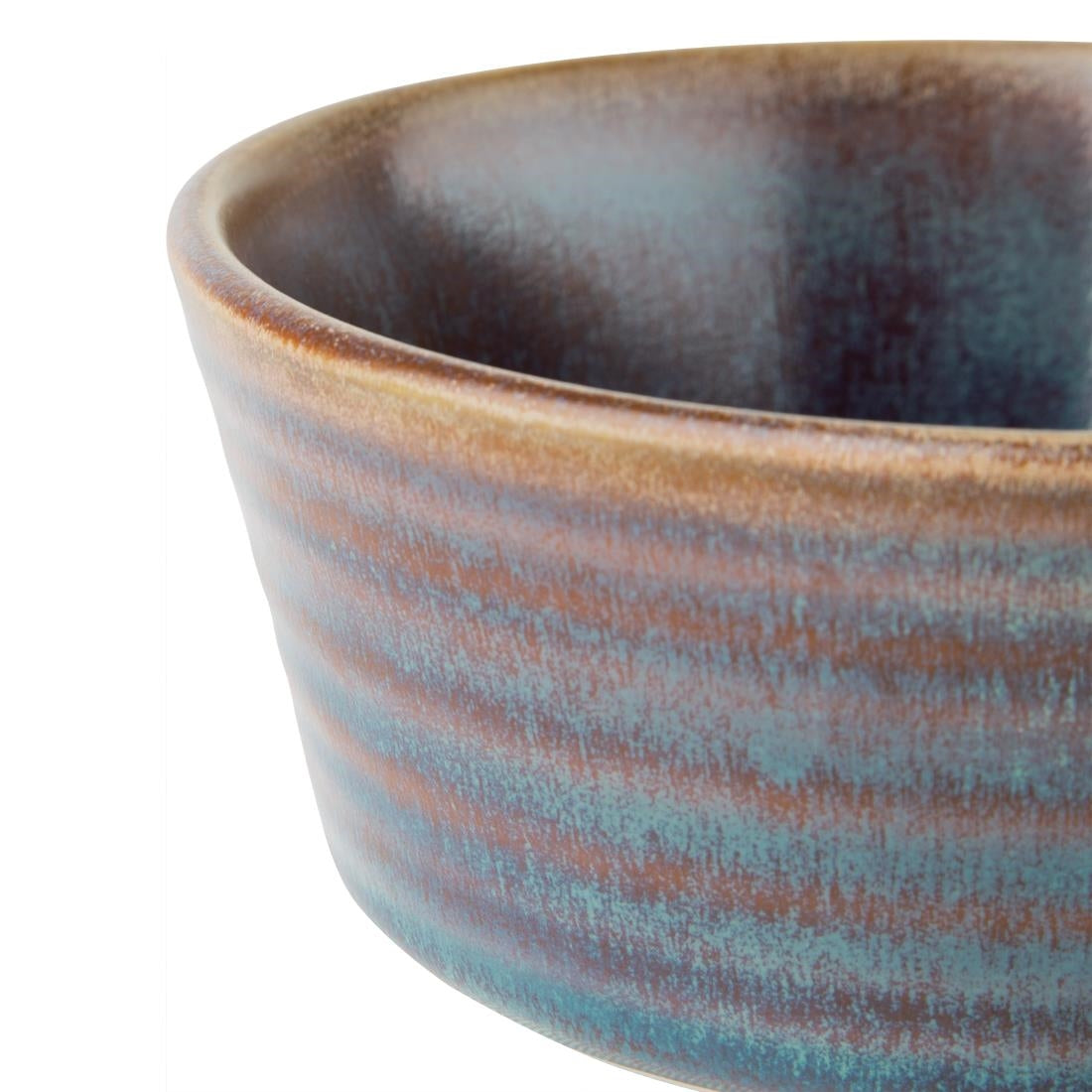 Olympia Cavolo Iridescent Flat Round Bowl 143mm (6 Pack) • PAS-FD912