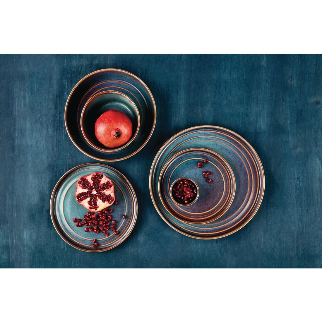 Olympia Cavolo Iridescent Dipping Dish - 67mm 2 2/3" (12 Pack) • PAS-FD917