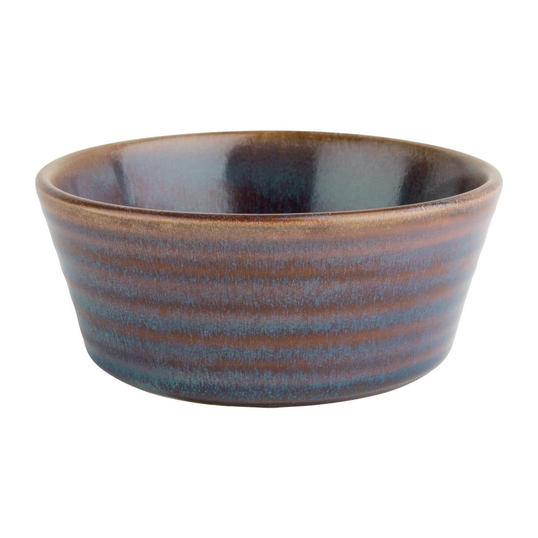 Olympia Cavolo Iridescent Flat Round Bowl 143mm (6 Pack) • PAS-FD912