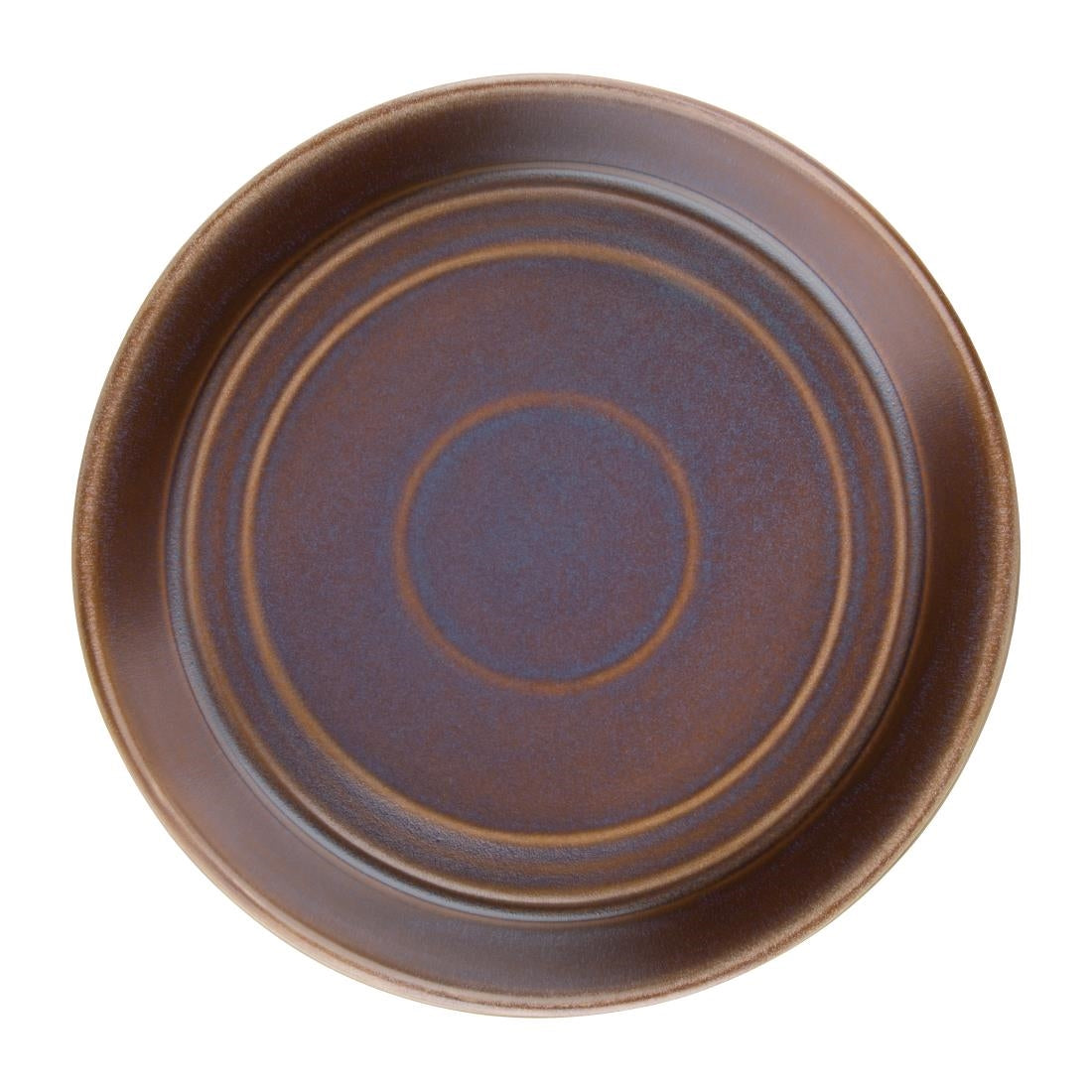 Olympia Cavolo Iridescent Flat Round Bowl - 220mm (4 Pack) • PAS-FD913