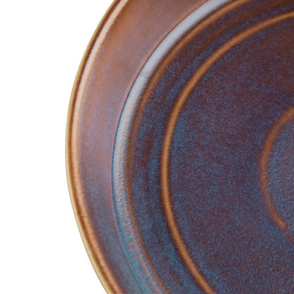 Olympia Cavolo Iridescent Flat Round Bowl - 220mm (4 Pack) • PAS-FD913