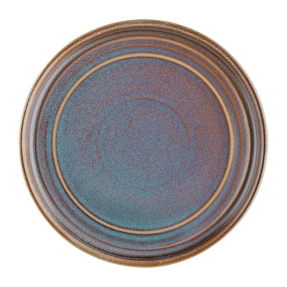 Olympia Cavolo Iridescent Flat Round Plate - 180mm 7" (6 Pack) • PAS-FD914