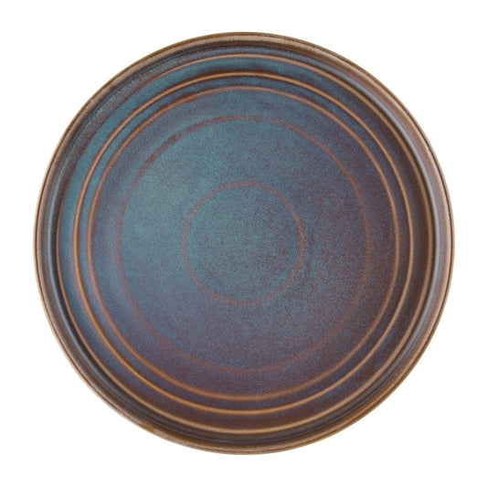 Olympia Cavolo Iridescent Flat Round Plate - 270mm 10 2/3" (4 Pack) • PAS-FD916