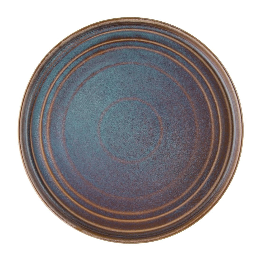 Olympia Cavolo Iridescent Flat Round Plate - 270mm 10 2/3" (4 Pack) • PAS-FD916