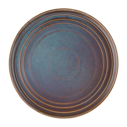 Olympia Cavolo Iridescent Flat Round Plate - 270mm 10 2/3" (4 Pack) • PAS-FD916