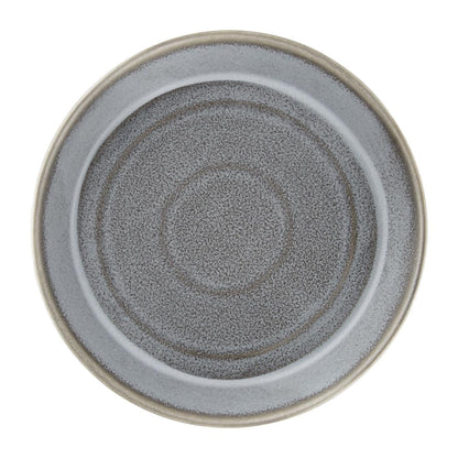 Olympia Cavolo Charcoal Dusk Flat Round Bowl - 220mm (4 Pack) • PAS-FD919