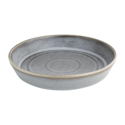 Olympia Cavolo Charcoal Dusk Flat Round Bowl - 220mm (4 Pack) • PAS-FD919