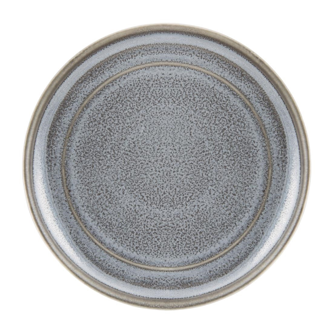 Olympia Cavolo Charcoal Dusk Flat Round Plate 180(Ø Pack)mm (6 Pack) (Pack of 6) • PAS-FD920