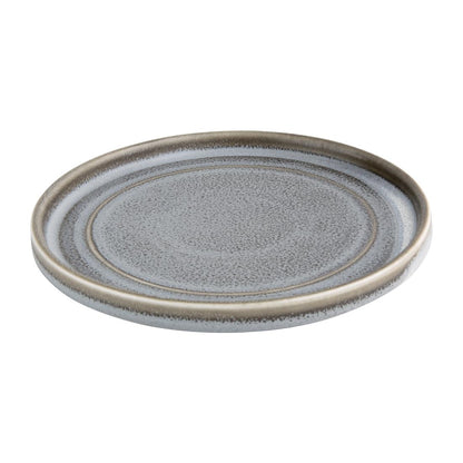 Olympia Cavolo Charcoal Dusk Flat Round Plate 180(Ø Pack)mm (6 Pack) (Pack of 6) • PAS-FD920