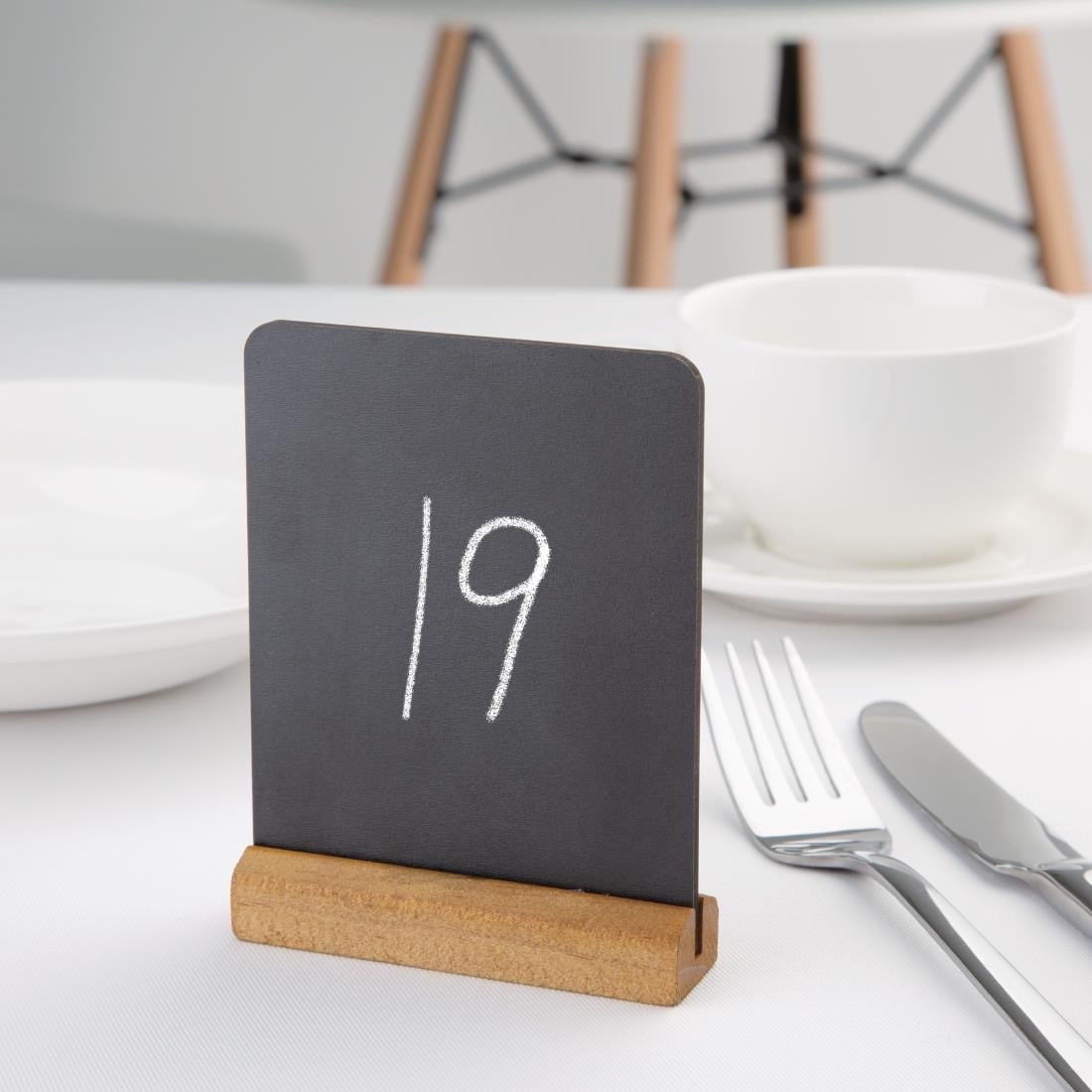 Olympia Mini Elegant Tableboard - 100(H Pack) x 80(W Pack)mm (4 Pack) (Measurements: 100(H) x 80(W)mm / 3.9x3.1" | Pack of 4) • PAS-FD951