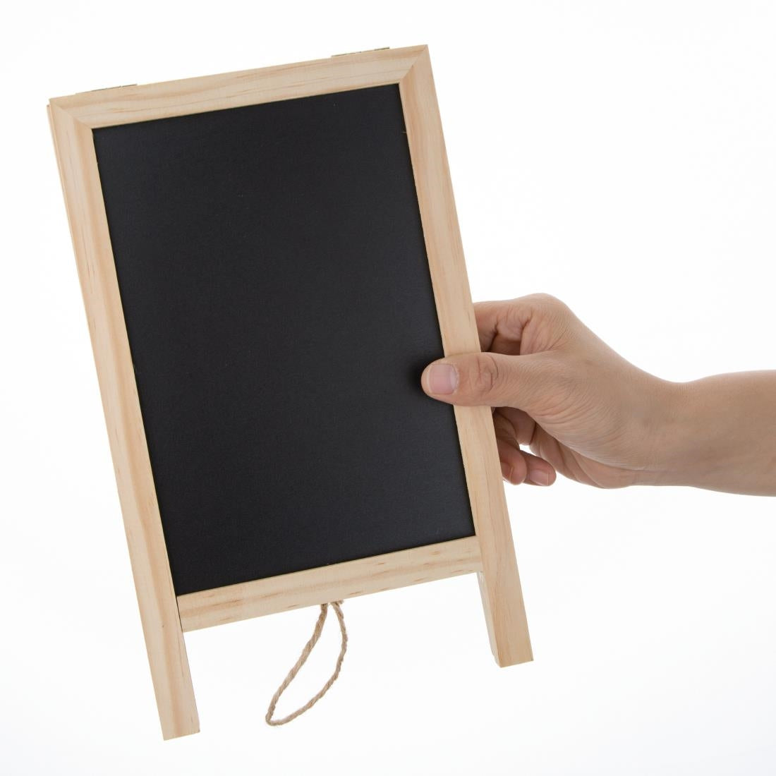 Olympia Mini Folding Menu Board 250(H) x 150(W)mm (Measurements: 250(H) x 150(W)mm / 9.8x5.9") • PAS-FD957