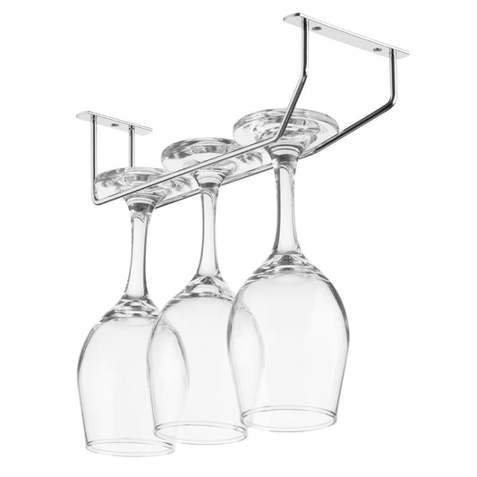 Olympia Wine Glass Rack Chrome 255mm • PAS-FD986
