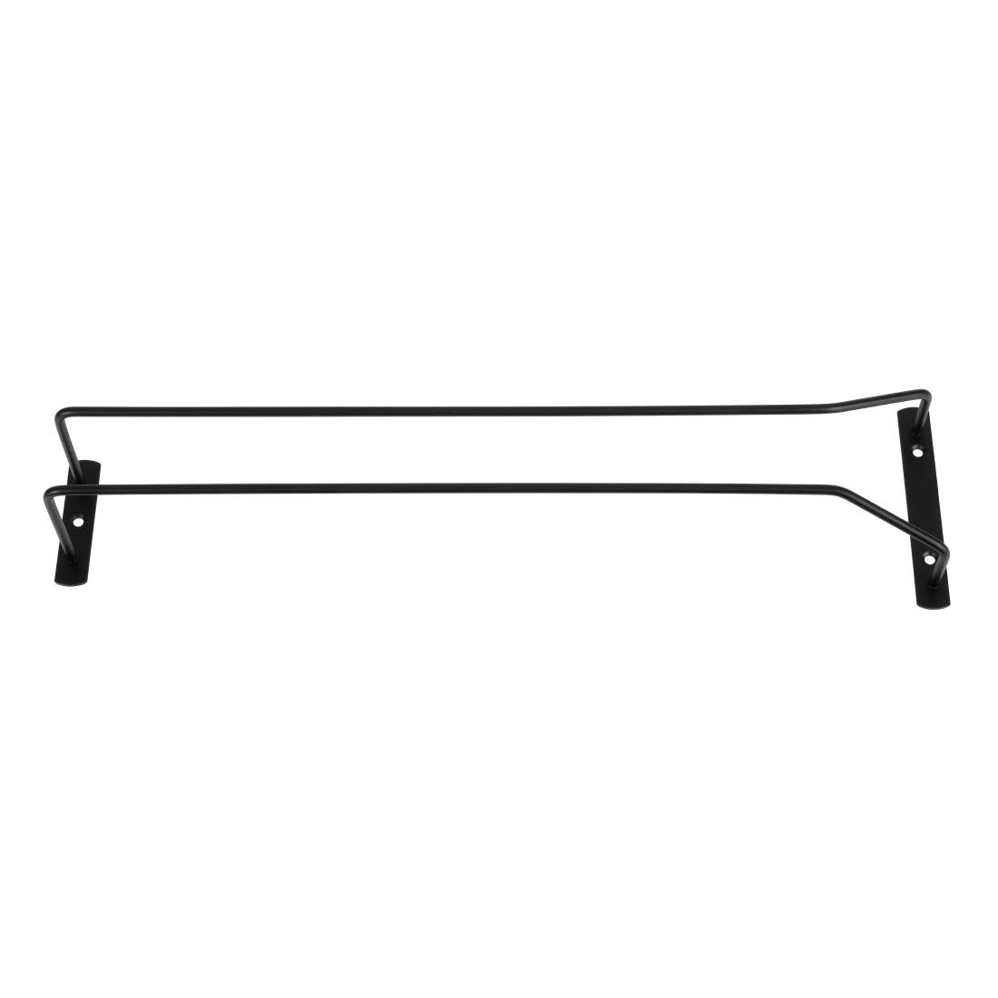 Olympia Wine Glass Rack Black 406mm • PAS-FD988