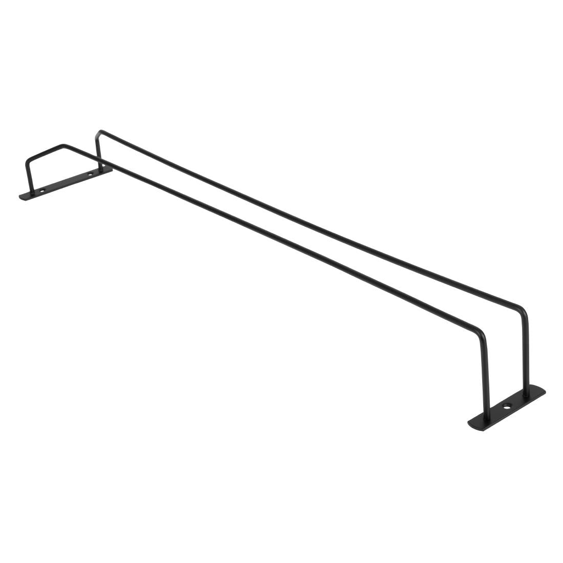 Olympia Wine Glass Rack Black 610mm • PAS-FD989