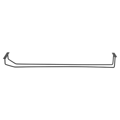 Olympia Wine Glass Rack Black 610mm • PAS-FD989