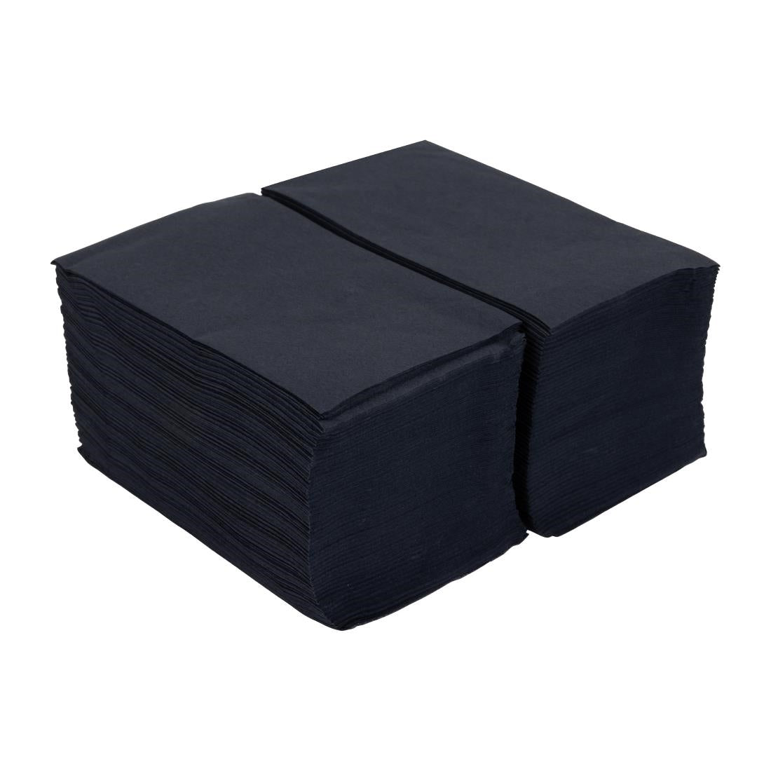 Fiesta Recyclable Lunch Napkin Black 33x33cm 2ply 1/8 Fold (2000 Pack) • PAS-FE233