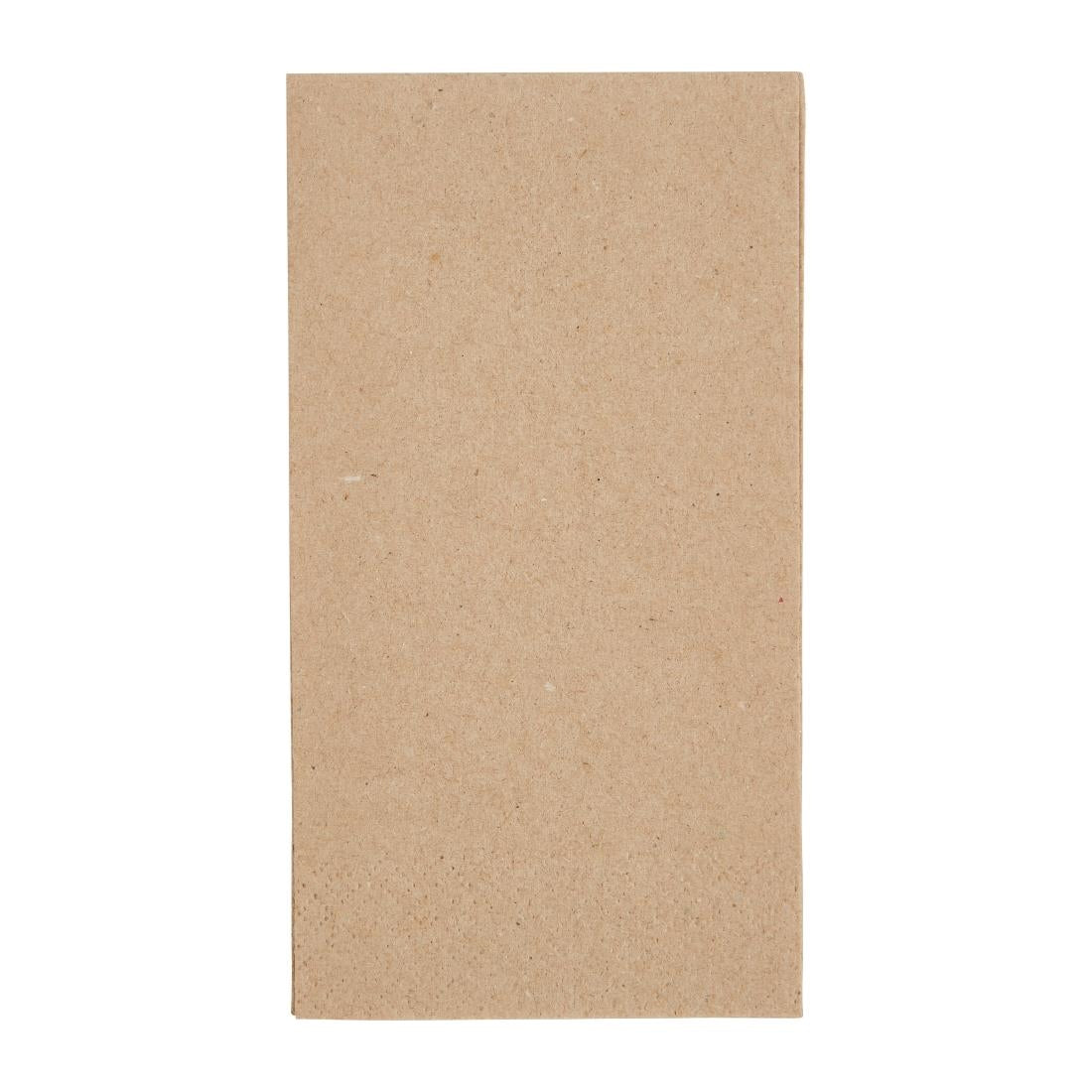 Fiesta Recyclable Recycled Lunch Napkin Kraft 330x330mm 2ply 1/8 Fold (Pack of 2000) • PAS-FE234