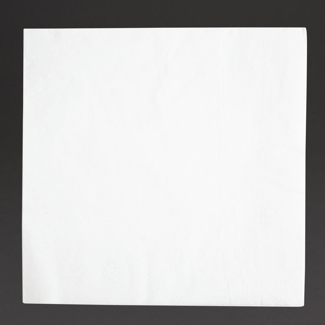 Fiesta Recyclable Dinner Napkin White 400x400mm 2ply 1/4 Fold (2000 Pack) (Pack of 2000) • PAS-FE235
