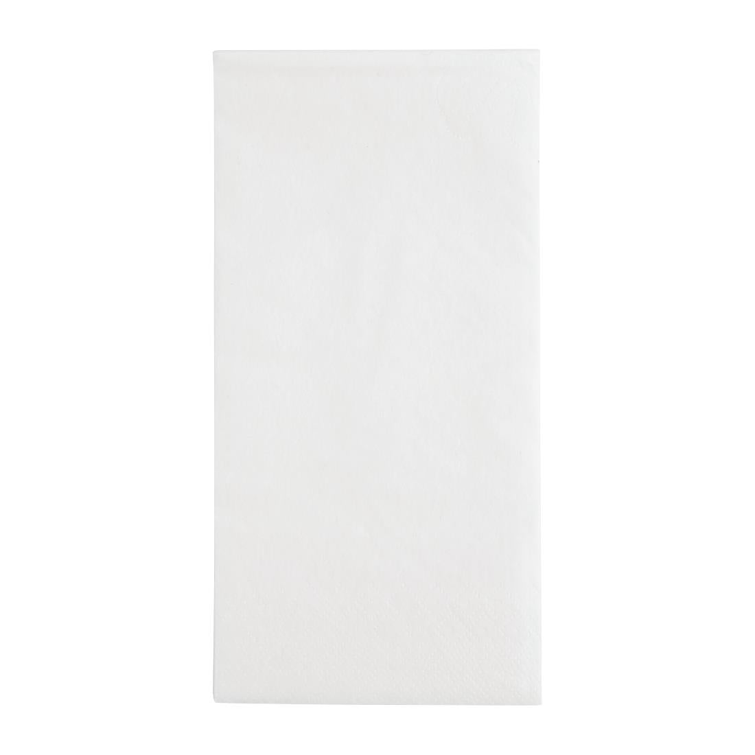 Fiesta Recyclable Dinner Napkin White 400x400mm 2ply 1/8 Fold (Pack of 2000) • PAS-FE243