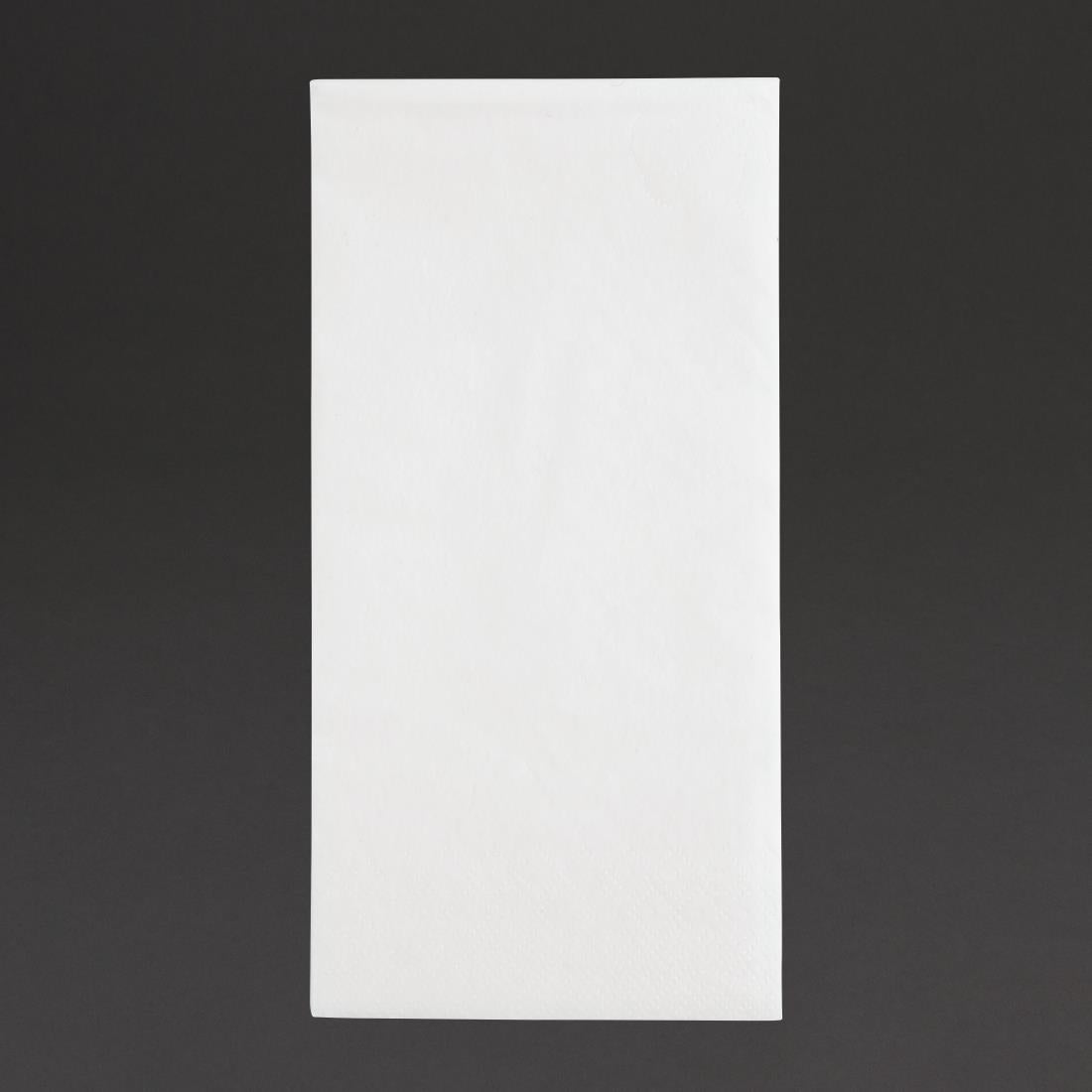 Fiesta Recyclable Dinner Napkin White 400x400mm 2ply 1/8 Fold (Pack of 2000) • PAS-FE243