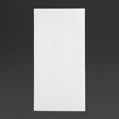 Fiesta Recyclable Dinner Napkin White 400x400mm 2ply 1/8 Fold (2000 Pack) (Pack of 2000) • PAS-FE243