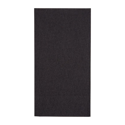 Fiesta Recyclable Dinner Napkin Black 400x400mm 2ply 1/8 Fold (2000 Pack) (2 ply | 8 fold | Pack of 2000) • PAS-FE249