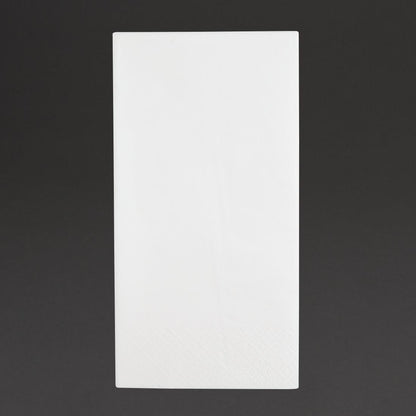 Fiesta Recyclable Dinner Napkin White 400x400mm 3ply 1/8 Fold (1000 Pack) (3 ply | 8 fold | Pack of 1000) • PAS-FE258