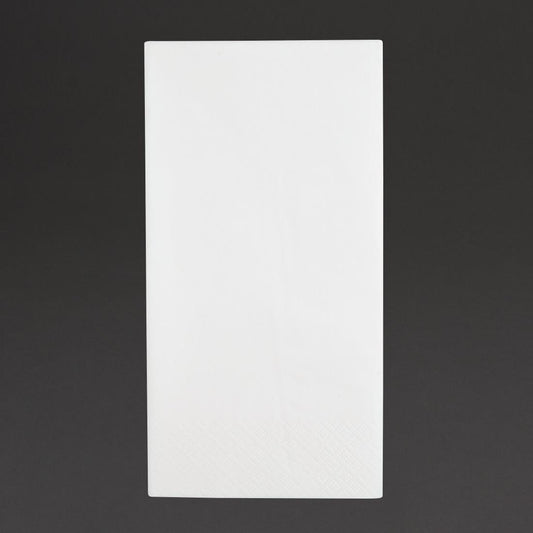 Fiesta Recyclable Dinner Napkin White 400x400mm 3ply 1/8 Fold (1000 Pack) (3 ply | 8 fold | Pack of 1000) • PAS-FE258