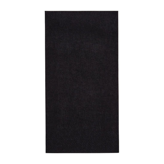 Fiesta Recyclable Dinner Napkin Black 400x400mm 3ply 1/8 Fold (Pack of 1000) • PAS-FE261