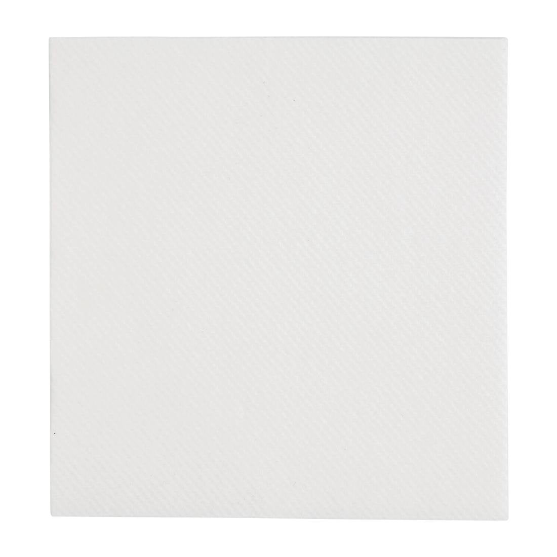 Fiesta Recyclable Premium Tablin Cocktail Napkin White 240x240mm Airlaid 1/4 Fold (Pack of 2400) • PAS-FE262