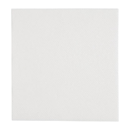 Fiesta Recyclable Premium Tablin Cocktail Napkin White 240x240mm Airlaid 1/4 Fold (Pack of 2400) • PAS-FE262