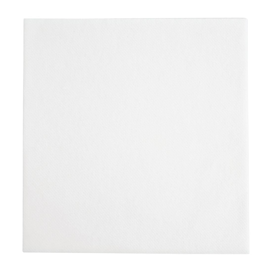 Fiesta Recyclable Premium Tablin Dinner Napkin White 400x400mm Airlaid 1/4 Fold (Pack of 500) • PAS-FE264