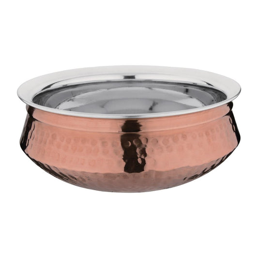 Olympia Medium Handi Serving Dish Copper 150(Ø)mm • PAS-FE298