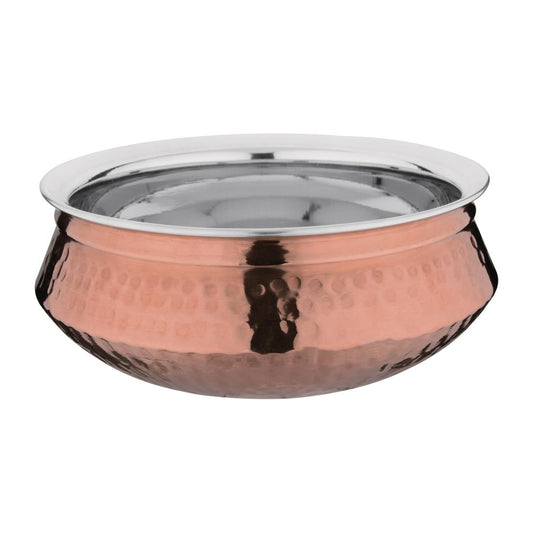 Olympia Large Handi Serving Dish Copper 200(Ø)mm • PAS-FE299