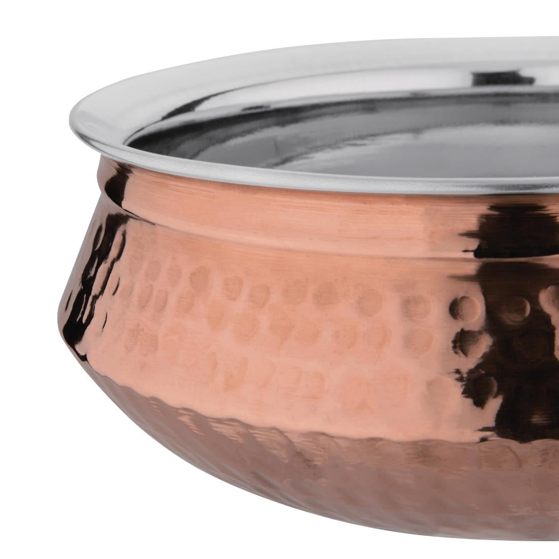 Olympia Large Handi Serving Dish Copper 200(Ø)mm • PAS-FE299