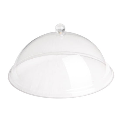 Olympia Kristallon PC Domed Cover Clear 315(Ø) x 125(H)mm (Size: 315(Ø) x 125(H)mm / 12.4x4.9") • PAS-FE470
