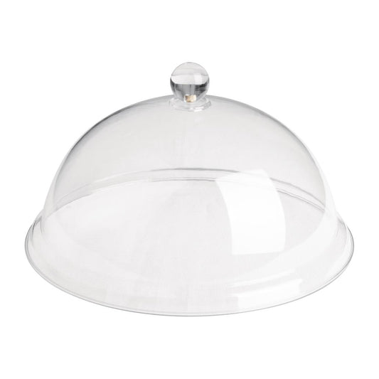 Olympia Kristallon PC Domed Cover Clear 260(Ø) x 115(H)mm (Size: 260(Ø) x 115(H)mm / 10x4.5") • PAS-FE471