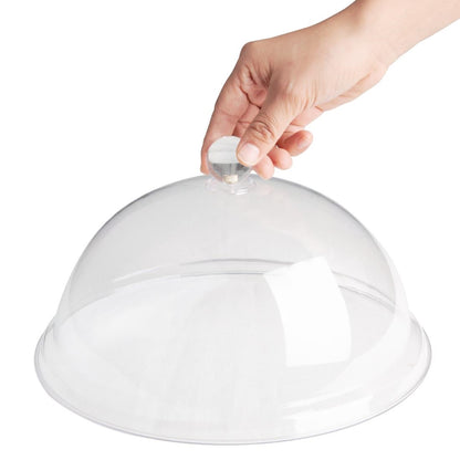 Olympia Kristallon PC Domed Cover Clear 260(Ø) x 115(H)mm (Size: 260(Ø) x 115(H)mm / 10x4.5") • PAS-FE471