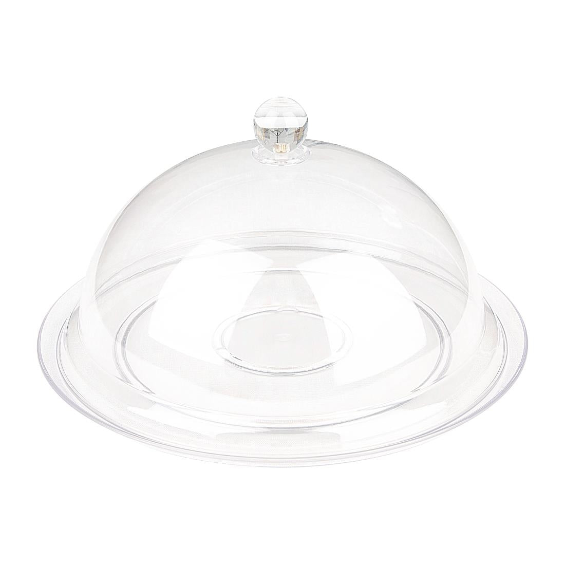 Olympia Kristallon PC Domed Cover Clear 260(Ø) x 115(H)mm (Size: 260(Ø) x 115(H)mm / 10x4.5") • PAS-FE471
