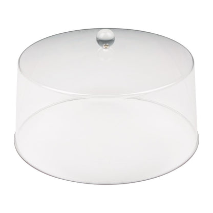 Olympia Kristallon Polycarbonate Display Cover Clear 308(Ø) x 190(H)mm • PAS-FE473