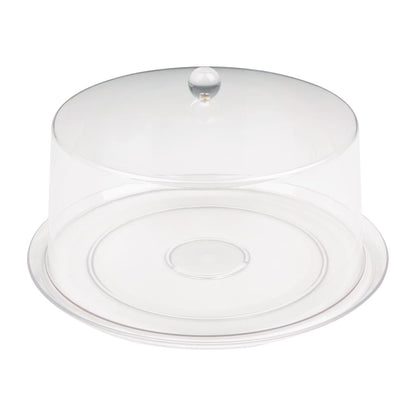 Olympia Kristallon Polycarbonate Display Cover Clear 308(Ø) x 190(H)mm • PAS-FE473