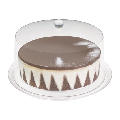 Olympia Kristallon Polycarbonate Display Cover Clear 308(Ø) x 190(H)mm • PAS-FE473