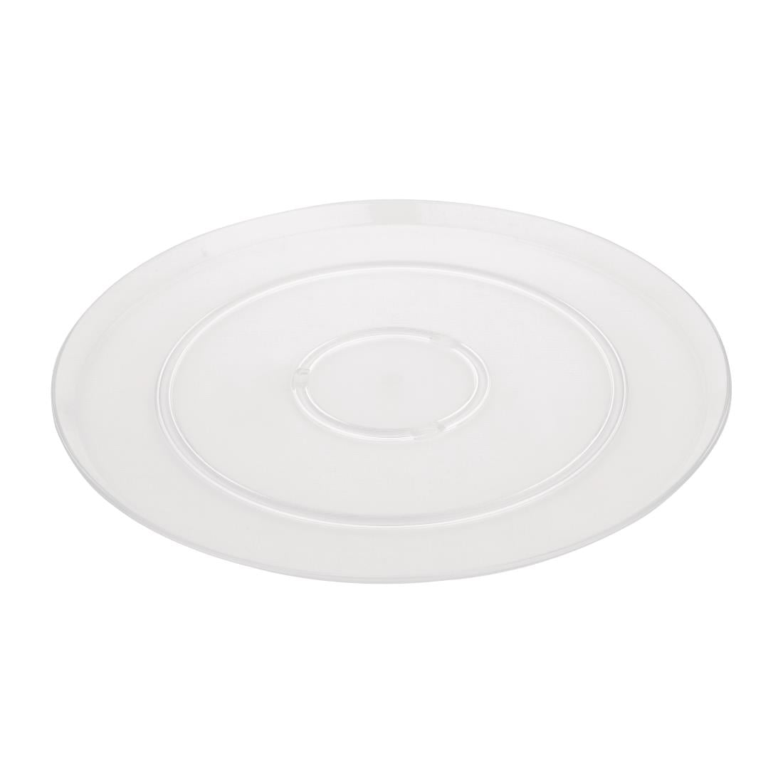 Olympia Kristallon Polycarbonate Display Plate Clear 345(Ø)mm • PAS-FE474