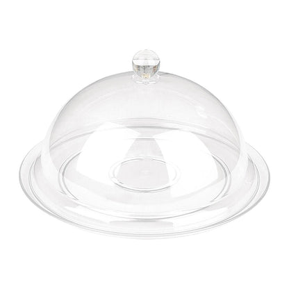 Olympia Kristallon Polycarbonate Display Plate Clear 345(Ø)mm • PAS-FE474