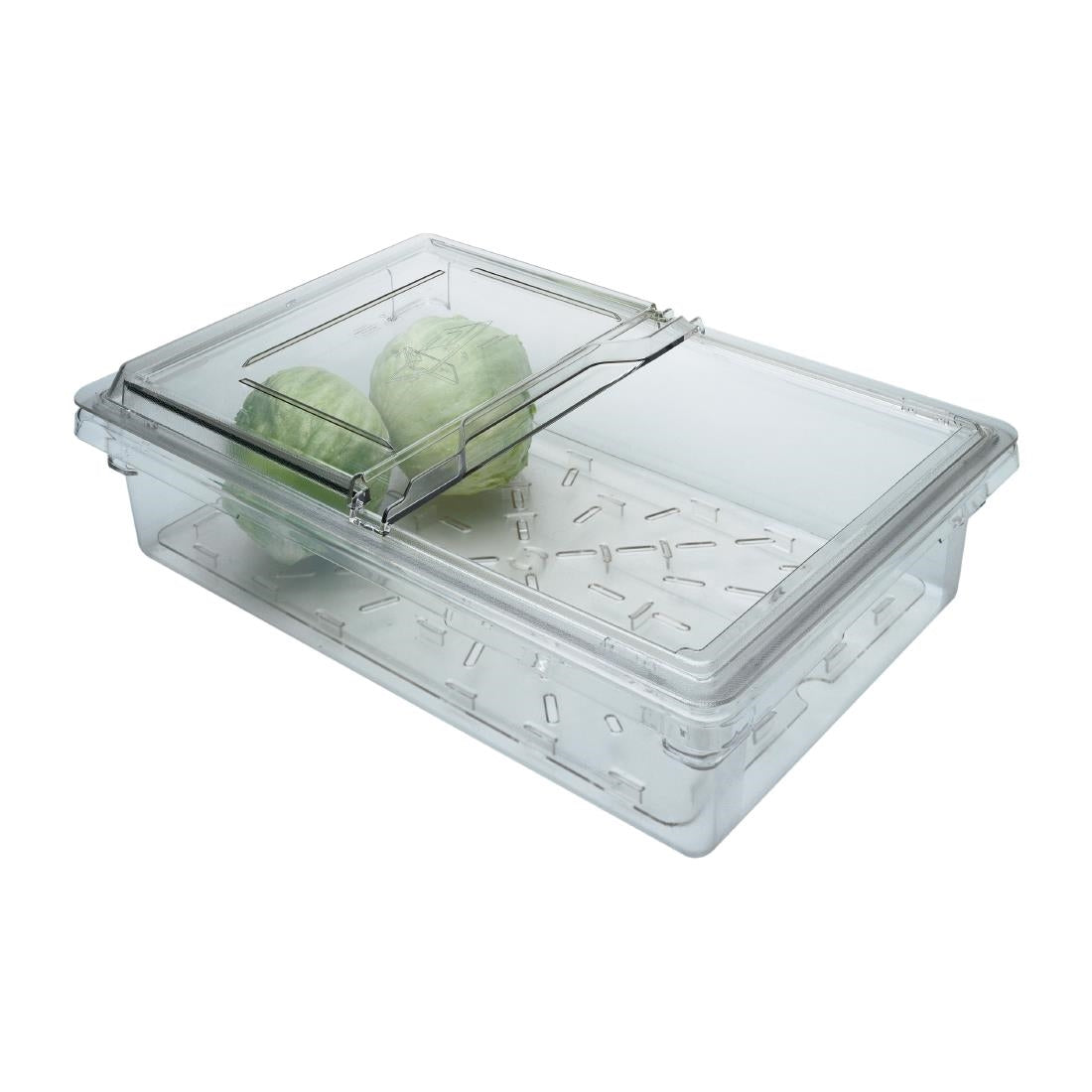 Cambro Polycarbonate Food Storage Box - Clear - 49Ltr - 460x660x230mm • PAS-FE734