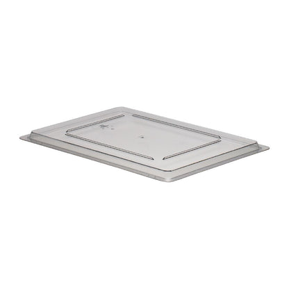 Cambro Polycarbonate Flat Lid for Storage Boxes (Cambro food storage Box (large) flat cover | Clear) • PAS-FE736