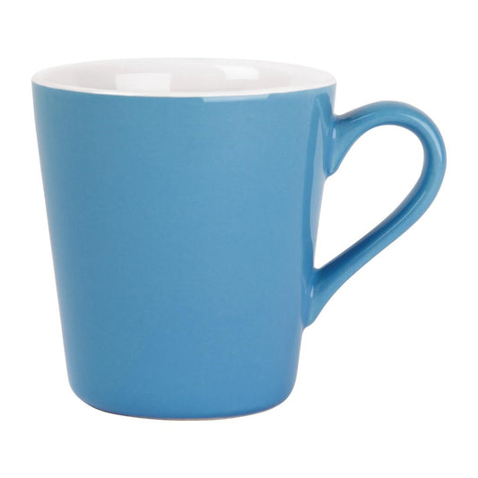 Olympia Cafe Flat White Blue - 170ml (12 Pack) (Pack of 12) • PAS-FF994